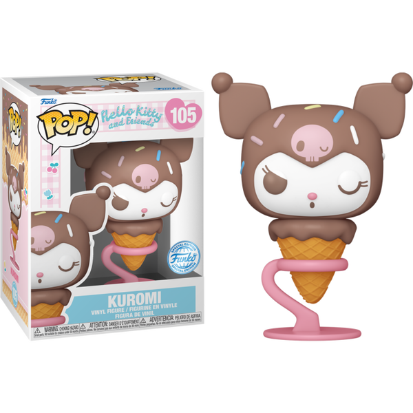 Funko Pop! Hello Kitty and Friends - Kuromi as Ice Cream Cone #105 - Pop Basement