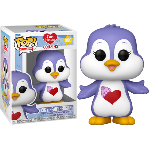 Funko Pop! Care Bears Cousins - Cozy Heart Penguin #1803 - Pop Basement