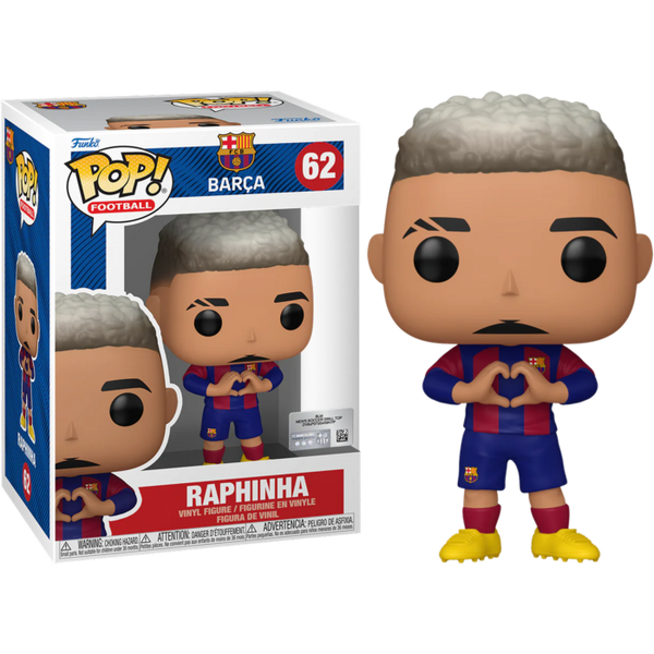Funko Pop! Football (Soccer) - Barcelona - Raphinha #62 - Pop Basement