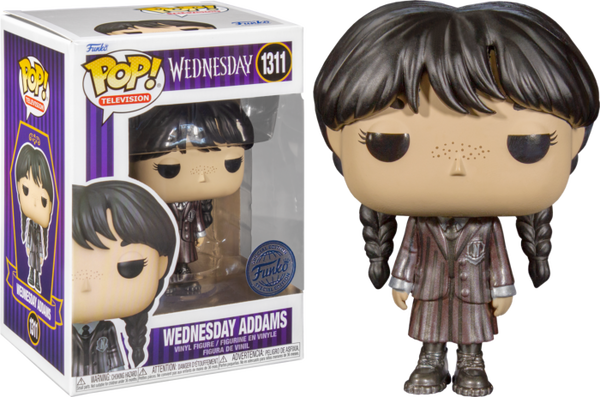 Funko Pop! Wednesday (2022) - Wednesday Addams Metallic #1311 - Pop Basement