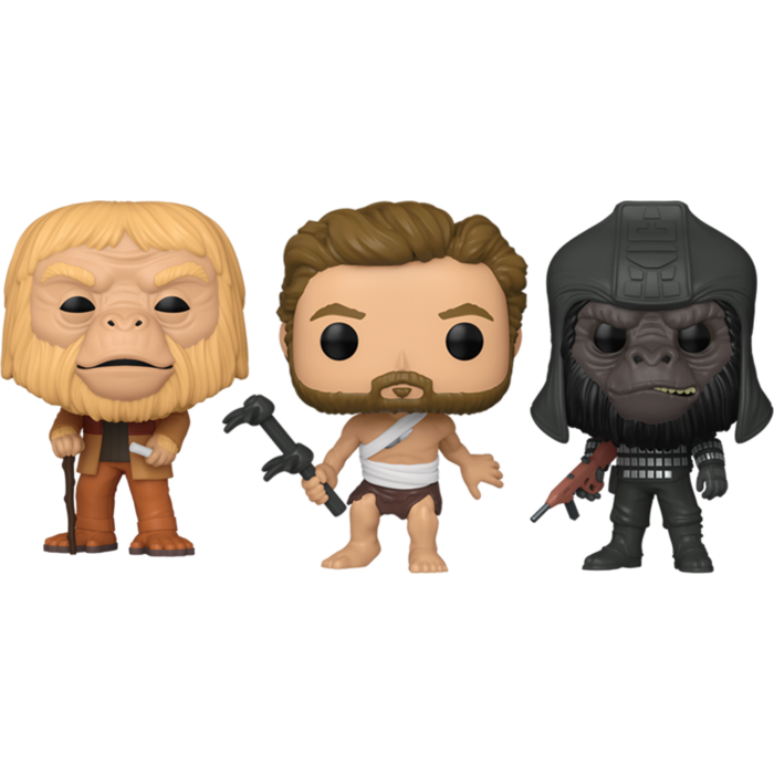 Funko Pop! Beneath the Planet of the Apes - Forbidden Zone - Bundle (Set of 3) - Pop Basement