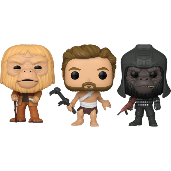 Funko Pop! Beneath the Planet of the Apes - Forbidden Zone - Bundle (Set of 3) - Pop Basement