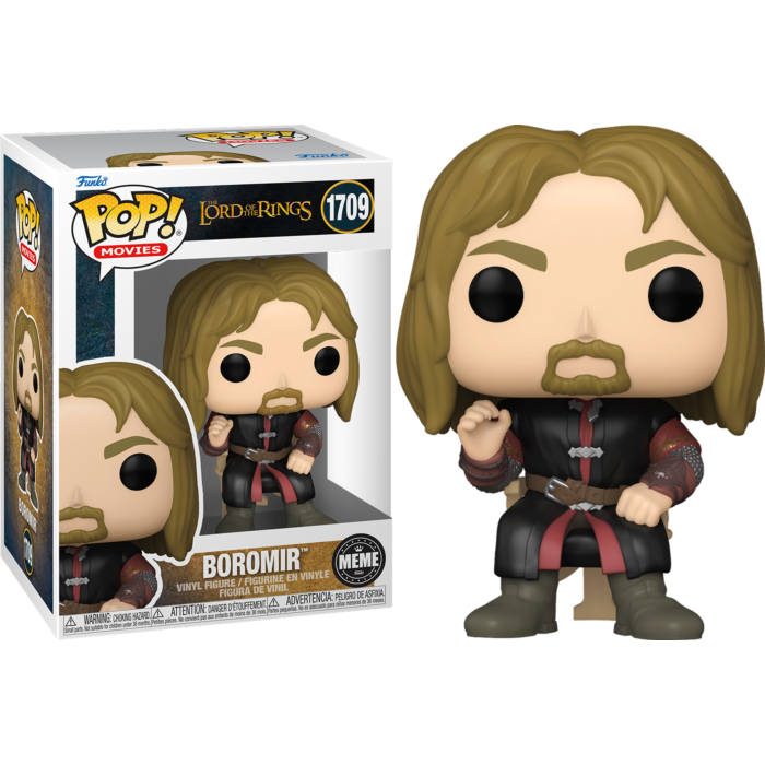 Funko Pop! The Lord of the Rings - Boromir Meme (One Does Not Simply) #1709 - Pop Basement