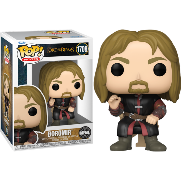 Funko Pop! The Lord of the Rings - Boromir Meme (One Does Not Simply) #1709 - Pop Basement