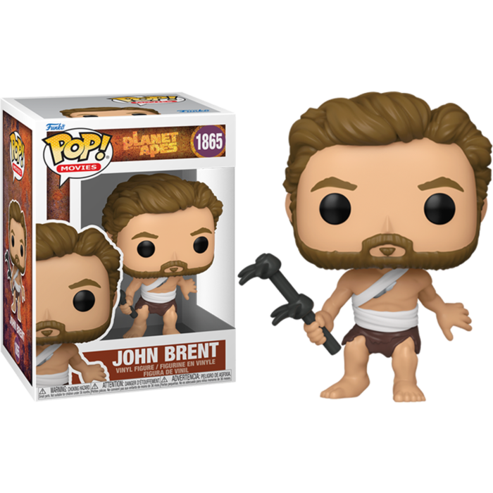 Funko Pop! Beneath the Planet of the Apes - John Brent #1865 - Pop Basement