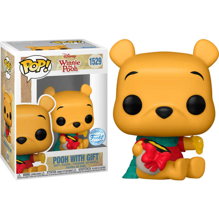 Funko Pop! Winnie the Pooh - Pooh with Gift #1529 - Pop Basement