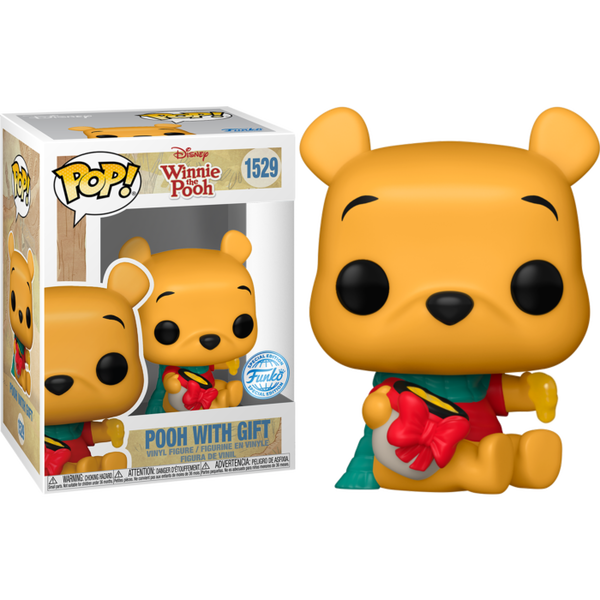 Funko Pop! Winnie the Pooh - Pooh with Gift #1529 - Pop Basement