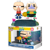 Funko Pop! Rides - SpongeBob SquarePants - Mermaid Man & Barnacle Boy with Invisible Car #126 - Pop Basement