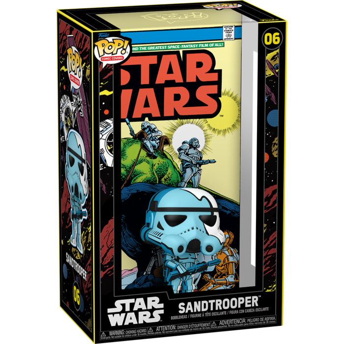 Funko Pop! Comic Covers - Star Wars (1977) - Sandtrooper #3 - Pop Basement