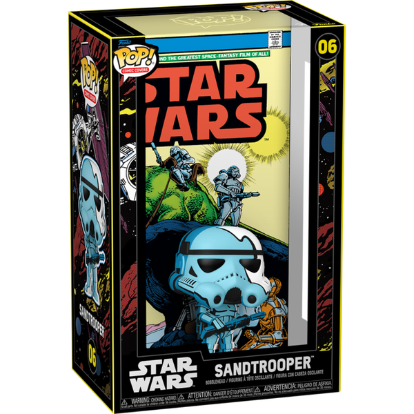 Funko Pop! Comic Covers - Star Wars (1977) - Sandtrooper #3 - Pop Basement