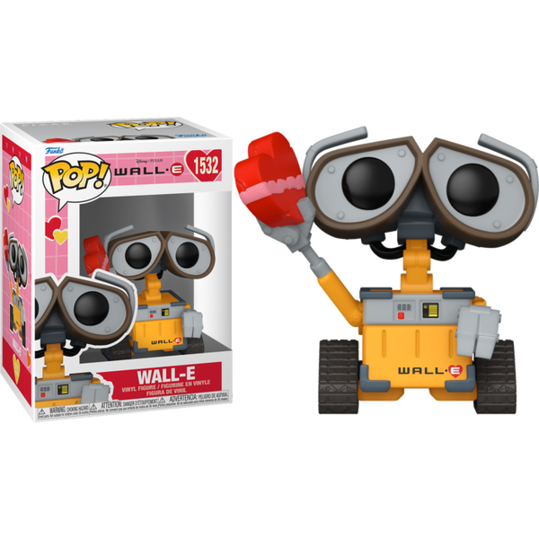 Funko Pop! WALL-E - WALL-E with Box of Chocolate (Valentine) #1532 - Pop Basement