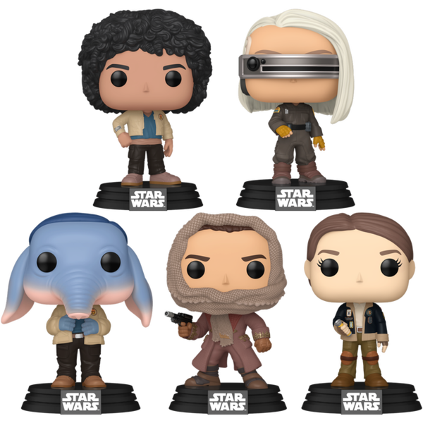 Funko Pop! Star Wars: Skeleton Crew - Across the Galaxy - Bundle (Set of 5) - Pop Basement