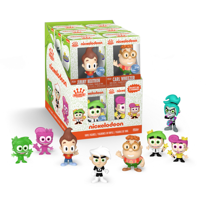 Funko - Nickelodeon - 3" Scale Mini Vinyl Figure (Display of 12)