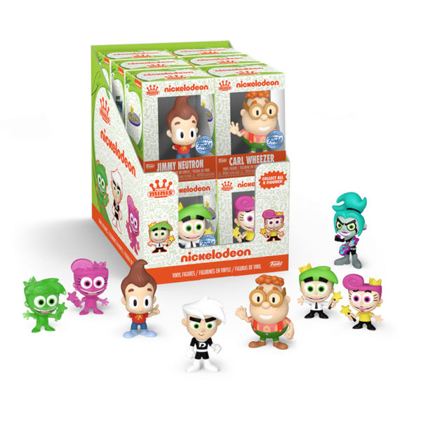 Funko - Nickelodeon - 3" Scale Mini Vinyl Figure (Display of 12)