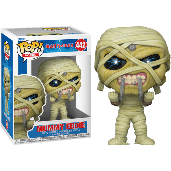 Funko Pop! Iron Maiden: 50th Anniversary - Mummy Eddie #442 - Pop Basement