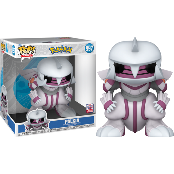 Funko Pop! Pokemon - Palkia Jumbo Sized 10" #997 (2024 Funkon London Convention Exclusive) - Pop Basement