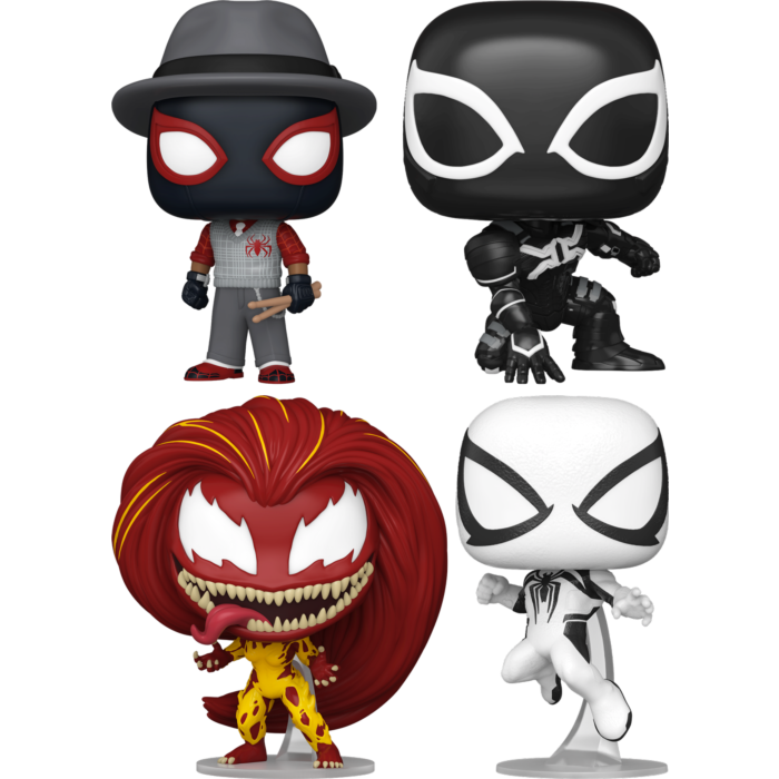 Funko Pop! Marvel's Spider-Man 2 - Heal the World - Bundle (Set of 4) - Pop Basement