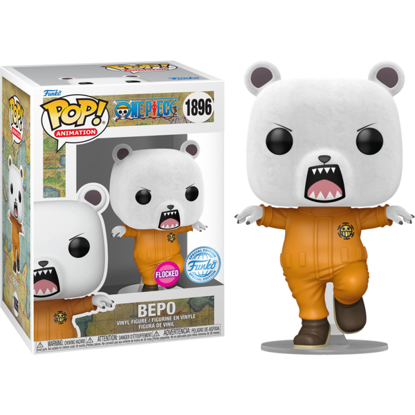 Funko Pop! One Piece - Bepo Flocked #1896