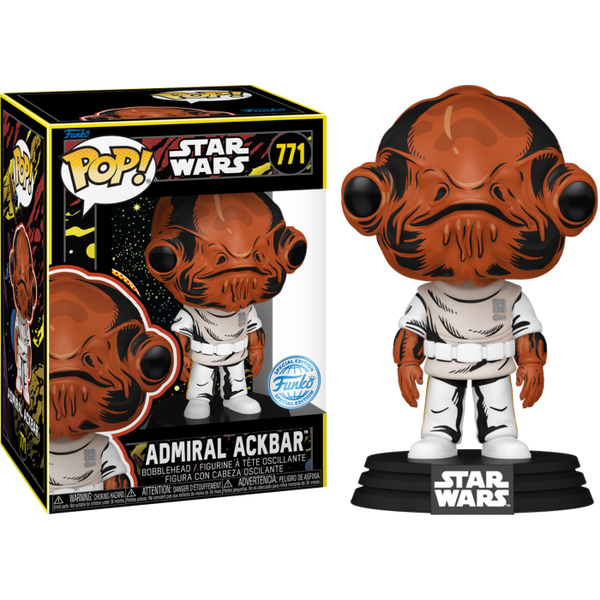 Funko Pop! Star Wars - Admiral Ackbar (Retro) #771