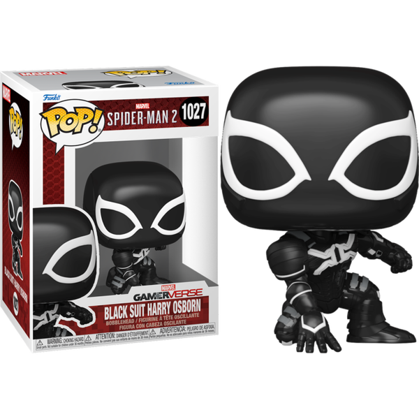 Funko Pop! Marvel's Spider-Man 2 - Black Suit Harry Osborn #1027 - Pop Basement