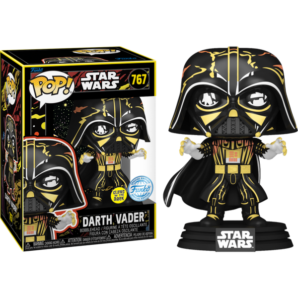 Funko Pop! Star Wars - Darth Vader (Retro) Glow in the Dark #767