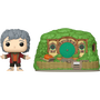 Funko Pop! Town - The Lord of the Rings - Bilbo Baggins with Bag-End #39 - Pop Basement