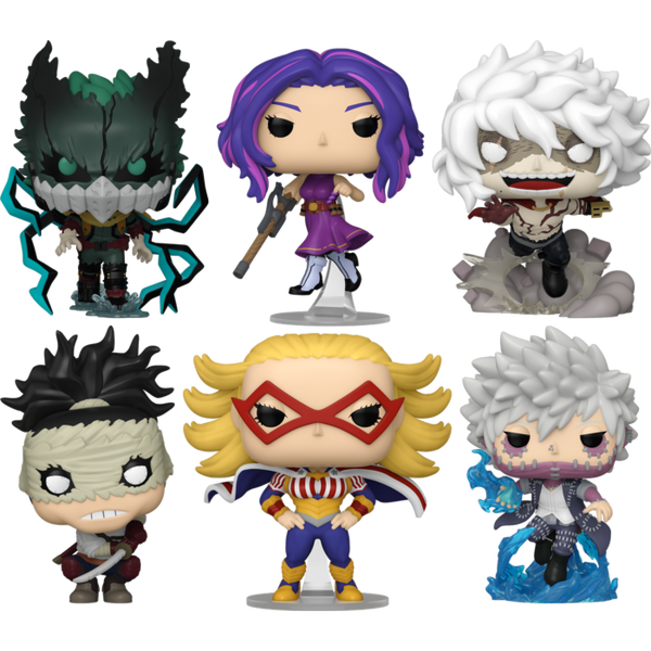 Funko Pop! My Hero Academia - Heroes & Villains - Bundle (Set of 6)