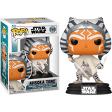 Funko Pop! Star Wars: Ahsoka - Ahsoka Tano with Lightsabers #749 - Pop Basement