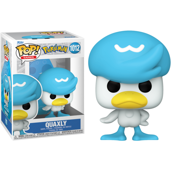 Funko Pop! Pokemon - Quaxly #1012 - Pop Basement