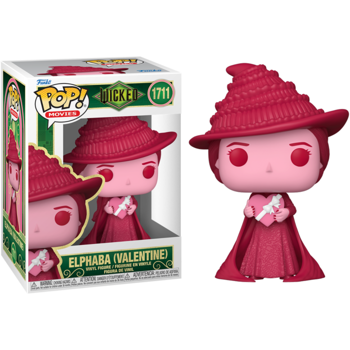 Funko Pop! Wicked (2024) - Elphaba (Valentine) #1711 - Pop Basement