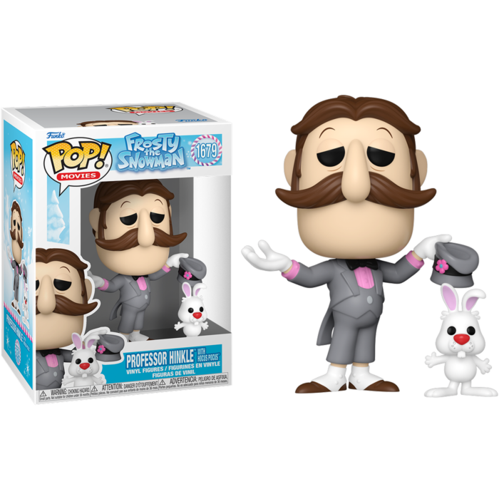 Funko Pop! Frosty the Snowman - Professor Hinkle with Hocus Pocus - Pop Basement