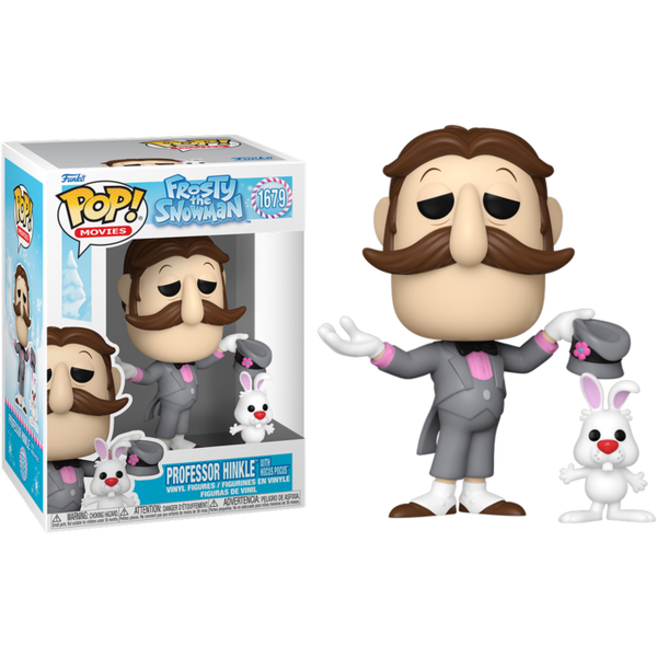 Funko Pop! Frosty the Snowman - Professor Hinkle with Hocus Pocus - Pop Basement