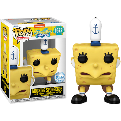 Funko Pop! SpongeBob SquarePants: 25th Anniversary - Mocking SpongeBob #1672 - Pop Basement