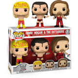 Funko Pop! WWE - (NWO) Hulk Hogan, Scott Hall, & Kevin Nash The Outsiders - 3-Pack - The Amazing Collectables