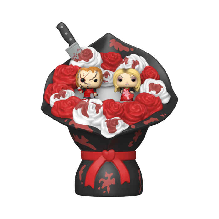 Funko Pop! Child's Play - Chucky & Tiffany Valentines Bouquet Bitty Pop! Vinyl 2-Pack - Pop Basement