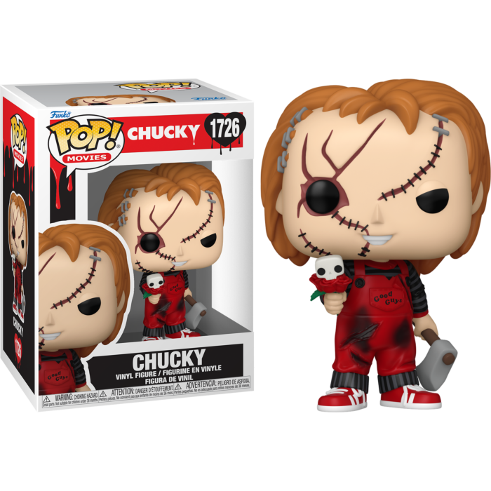 Funko Pop! Child's Play - Chucky with Flower (Valentine) #1726 - Pop Basement