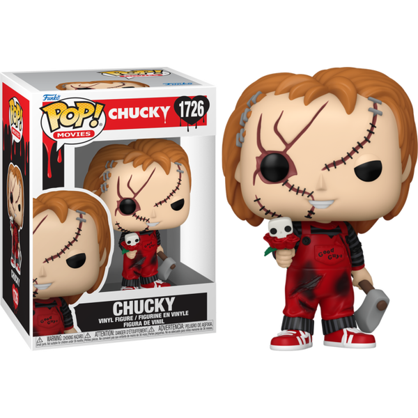 Funko Pop! Child's Play - Chucky with Flower (Valentine) #1726 - Pop Basement