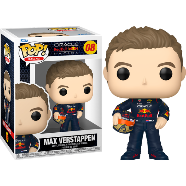 Funko Pop! Formula 1 - Max Verstappen with Helmet #08 - Pop Basement