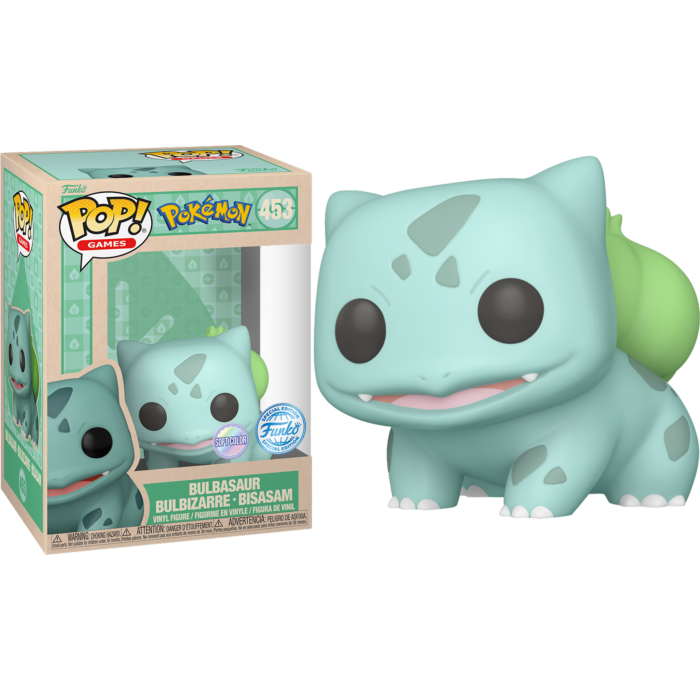 Funko Pop! Pokemon - Bulbasaur (Pastel) #453 - Pop Basement