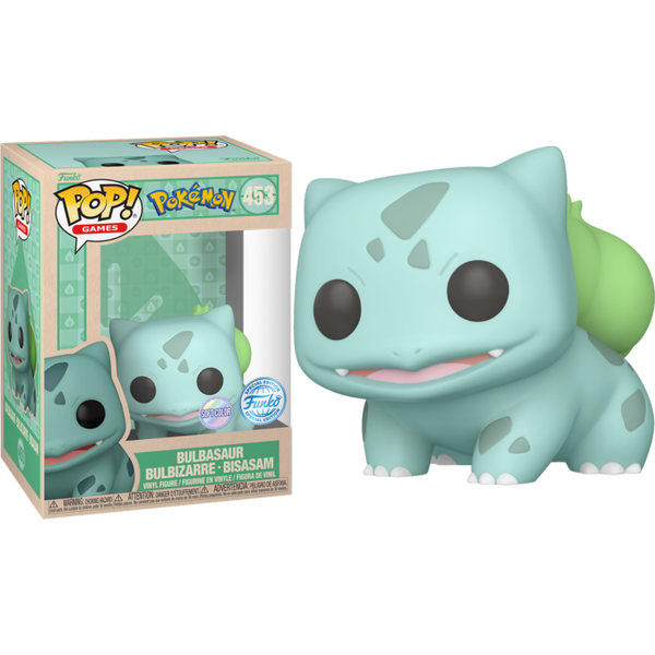 Funko Pop! Pokemon - Bulbasaur (Pastel) #453 - Pop Basement