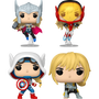 Funko Pop! Spider-Gwen: Gwenverse (2022) - Enter the Gwenverse - Bundle (Set of 4)