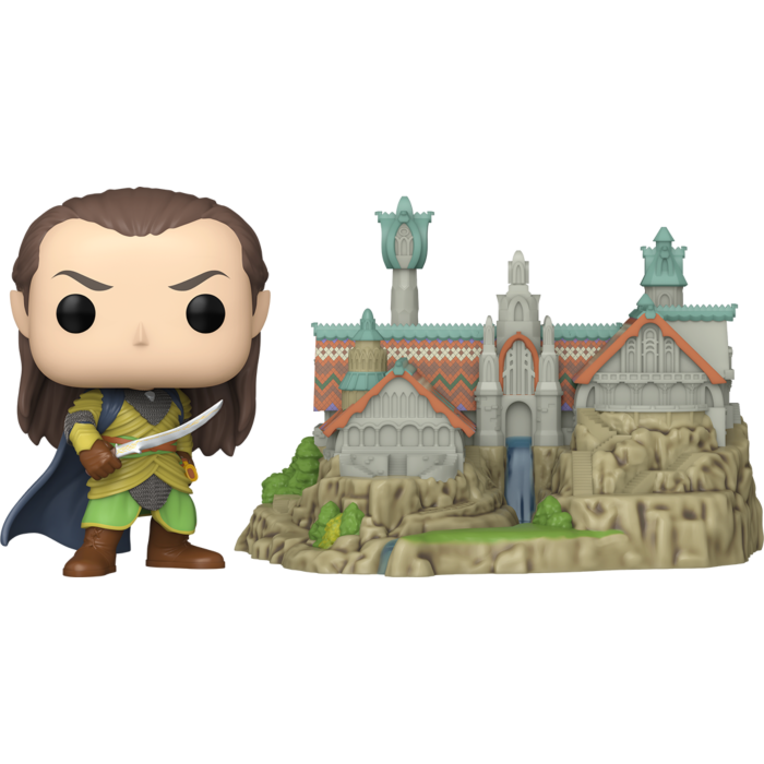 Funko Pop! Town - The Lord of the Rings - Elrond with Rivendell #1747