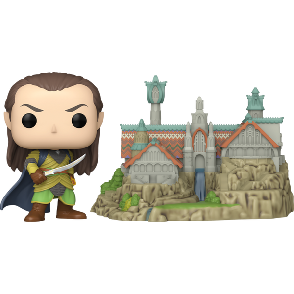 Funko Pop! Town - The Lord of the Rings - Elrond with Rivendell #1747