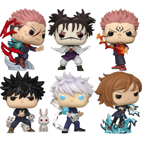 Funko Pop! Jujutsu Kaisen - Cursed Energy - Bundle (Set of 6)