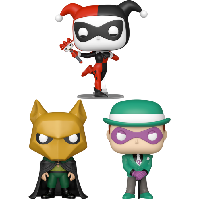 Funko Pop! Batman: The Animated Series - The Villains - Bundle (Set of 3)