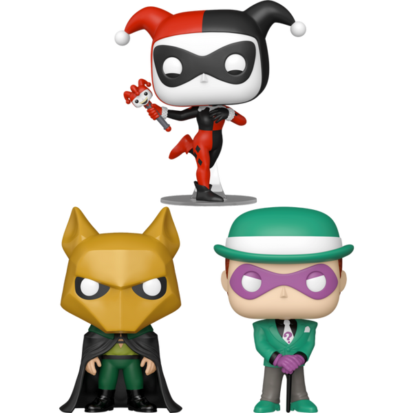 Funko Pop! Batman: The Animated Series - The Villains - Bundle (Set of 3)