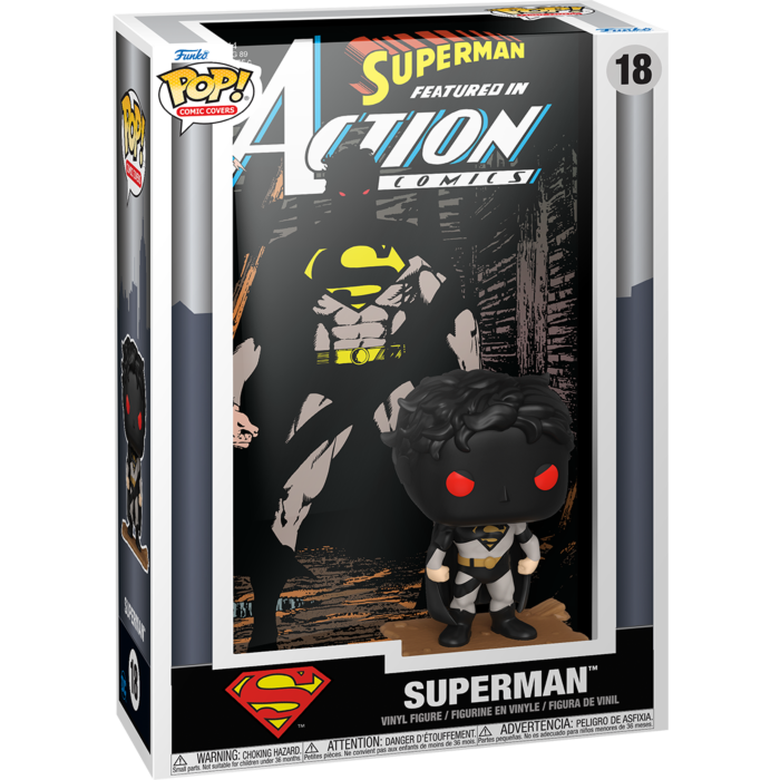 Funko Pop! Comic Covers - DC Comics - Superman Action Comics #644 - Pop Basement