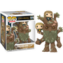 Funko Pop! The Lord of the Rings - Treebeard with Merry & Pippin 6" Super Sized #1579 - Pop Basement