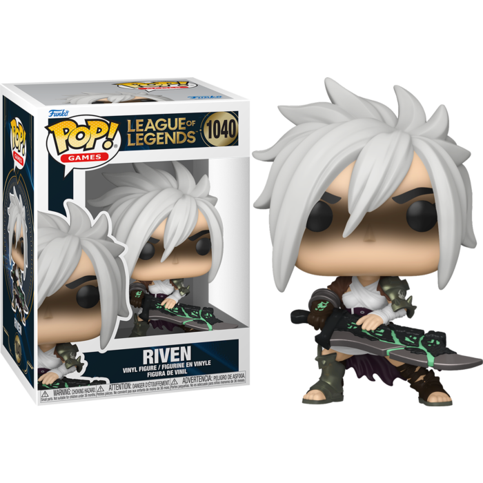 Funko Pop! League of Legends - Riven with Runic Blade #1040 - Pop Basement