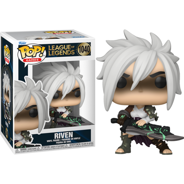 Funko Pop! League of Legends - Riven with Runic Blade #1040 - Pop Basement